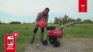 Come utilizzare correttamente una motozappa  How to properly use a rotary tiller [upl. by Lynd601]