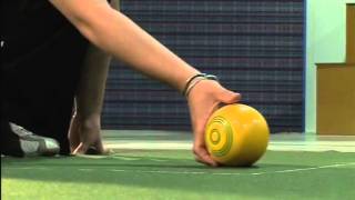 Nelson Indoor Bowls  Training Video  Grip and Delivery [upl. by Yedok]