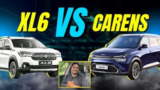 Maruti Suzuki XL6 vs Kia Carens  Which is Better Performance Mileage Feature Comparison in Hindi [upl. by Austin431]