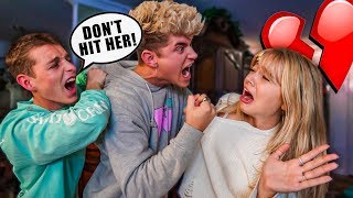 ABUSIVE FIANCE PRANK ON MY FAMILY THEY FIGHT BACK [upl. by Eimaj]