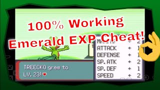 Pokemon Emerald EXP Cheat [upl. by Enneicul]