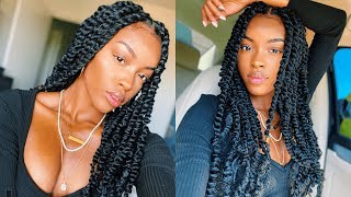 DETAILED PASSION TWIST TUTORIAL  BEGINNER FRIENDLY  Slim Reshae [upl. by Kippie]