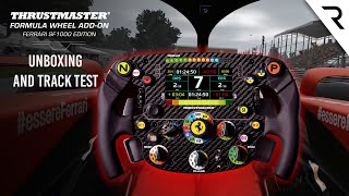 UNBOXING Thrustmaster Ferrari SF1000 F1 replica sim racing wheel [upl. by Joslyn787]