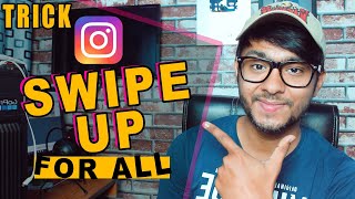 How to Add SWIPE UP link in Instagram Story without 10k Followers [upl. by Stearn]