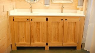 How To Build A Bathroom Vanity  Woodworking DIY [upl. by Canning359]