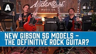 New Gibson SG Standard amp Tribute  The Definitive Rock Guitar [upl. by Etnad940]