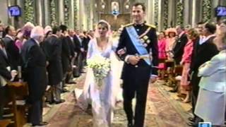 Boda Real entre Felipe y Letizia [upl. by Sualk]