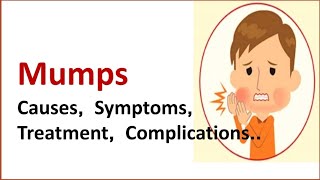 Mumps Symptoms Treatment  Parotid Swelling  Parotitis  Pediatrics [upl. by Akinahc]