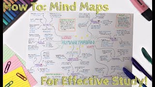 How to Make The PERFECT Mind Map and STUDY EFFECTIVELY  Eve [upl. by Yerot834]