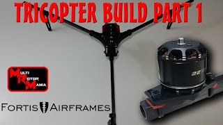 Scale Adventures Tricopter Drone Build Part 1 [upl. by Sidon]