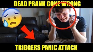 Dead Prank On BROTHER GONE WRONG [upl. by Annovaj]