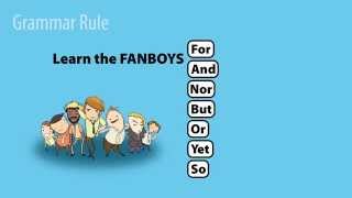 FANBOYS Coordinating Conjunctions [upl. by Arria]