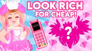 Royale High SECRETS To Look RICH When You’re BROKE 💖 Royale High Outfits and Tips to be a PRO [upl. by Casia]