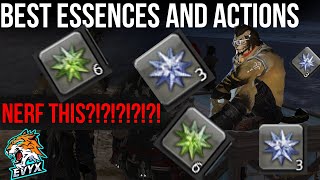 BEST LOST ACTIONS AND ESSENCES COMBOS Grind FAST [upl. by Asi752]