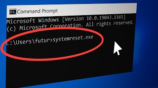 How to Reset Windows 10 From Command Prompt Easier Way to Reset [upl. by Bruner]