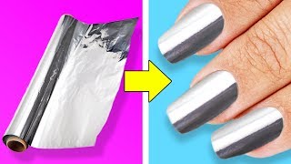 26 NAIL HACKS EVERY GIRL SHOULD TRY [upl. by Odracir]