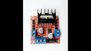 The L298N Hbridge motor controller module  basics [upl. by Andrey]