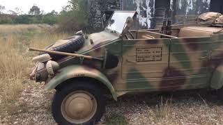 Volkswagen Kübelwagen Typ 82 1943  Mauser K98 Walk around  Кюбельваген 82  キューベルワーゲンのタイプ82 [upl. by Kristof]