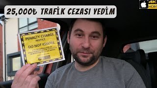 INGILTEREDE TRAFİK CEZALARI  KURYE VLOG [upl. by Vandervelde]