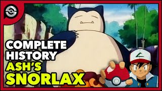 Pokemon Explained Ashs Snorlax  Complete History [upl. by Ydroj]