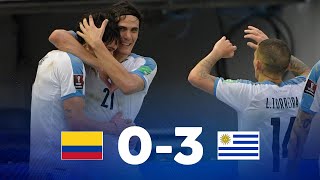 Eliminatorias  Colombia vs Uruguay  Fecha 3 [upl. by Ecirtnahc]