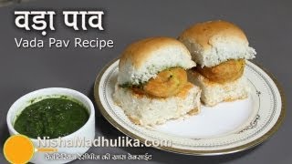 Vada Pav recipe  Mumbai Vad Pav  Batata Vada Recipe [upl. by Luapnoj]