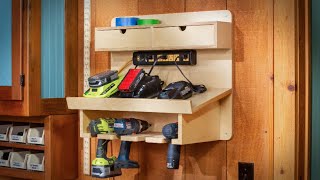 Building a Cordless Drill Charging Station [upl. by Atsahc808]