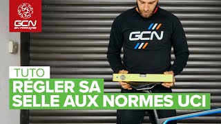 Comment régler sa selle de vélo aux normes UCI  Tuto [upl. by Azilef]