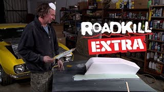 How to Install a Fiberglass Hoodscoop  Roadkill Extra [upl. by Alaster]