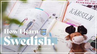 How I Learn SWEDISH 🇸🇪 Tips  Resources [upl. by Audra]