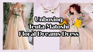 Teuta Matoshi Floral Dreams Dress Unboxing and Review [upl. by Nuhsed]