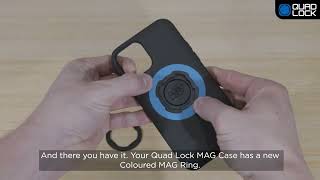 Quad Lock  HowTo  MAG Colored Rings [upl. by Airel]