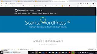 WordPress  Installazione su altervistaorg ITA [upl. by Jerz335]