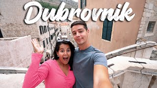 TRYING AUTHENTIC CROATIAN FOOD IN DUBROVNIK [upl. by Lanna]