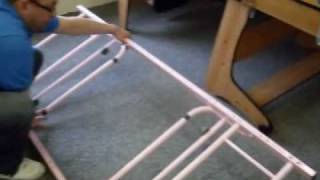 Metal Day Bed Assembly PART 3 [upl. by Cathy]