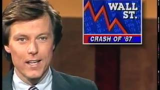 The 1987 stock market crash Original news report [upl. by Ardnayek]