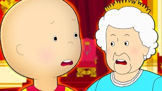 Caillou and the Queen  Caillou Cartoon [upl. by Kopaz]