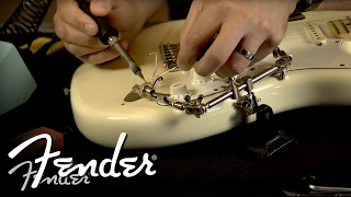 How to Change Your Guitars Output Jack  Fender [upl. by Lleznod]