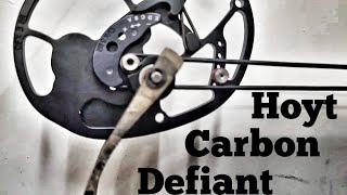 Hoyt Carbon Defiant Restring  Tune [upl. by Diogenes644]