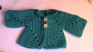 Haken  tutorial 27 babyvestje [upl. by Nibbs]