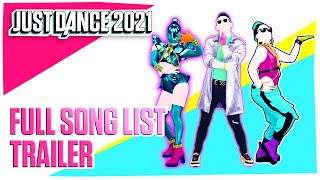 Just Dance 2021 Full Song List  Ubisoft US [upl. by Eada]