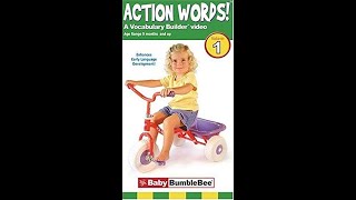 Baby Bumblebee Presents Bee Smart Baby Action Words Vol 1 [upl. by Nanahs]