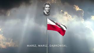 Polish National Anthem  quotMazurek Dąbrowskiegoquot with English Subtitles [upl. by Mackenie]