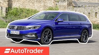 2019 Volkswagen Passat Estate first drive review [upl. by Dorin]