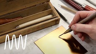 How to make an etching  National Museums Liverpool [upl. by Liagabba]