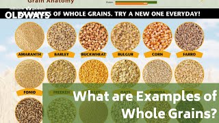 What Are Whole Grains List of Whole Grains [upl. by Mafala578]