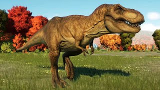 Jurassic World Evolution 2  Tyrannosaurus Rex Gameplay PS5 UHD 4K60FPS [upl. by Aramad696]