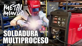 MÁQUINA DE SOLDAR MULTIPROCESO Fácil [upl. by Paule]