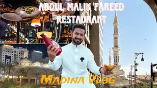 Abdul Malik Fareed Restaurant Review At Madinah Saudi Arabia [upl. by Julina]