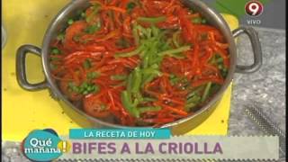 Hoy cocinamos Bifes a la criolla [upl. by Gallagher]